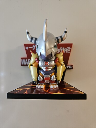 Wargreymon fridge magnet