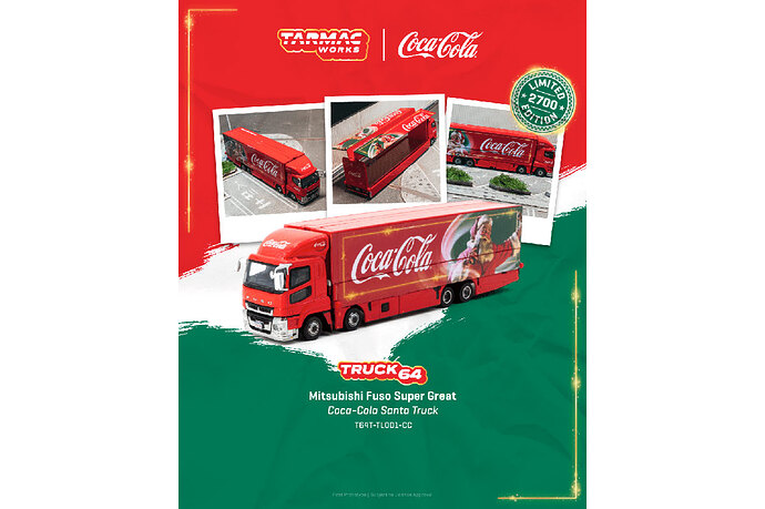 T64T-TL001-CC-Mitsubishi-Fuso-Super-Great-Coca-Cola-Santa-Truck-rot-jpg