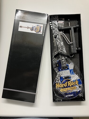 Athens Hotel & Casino Mini Guitar B